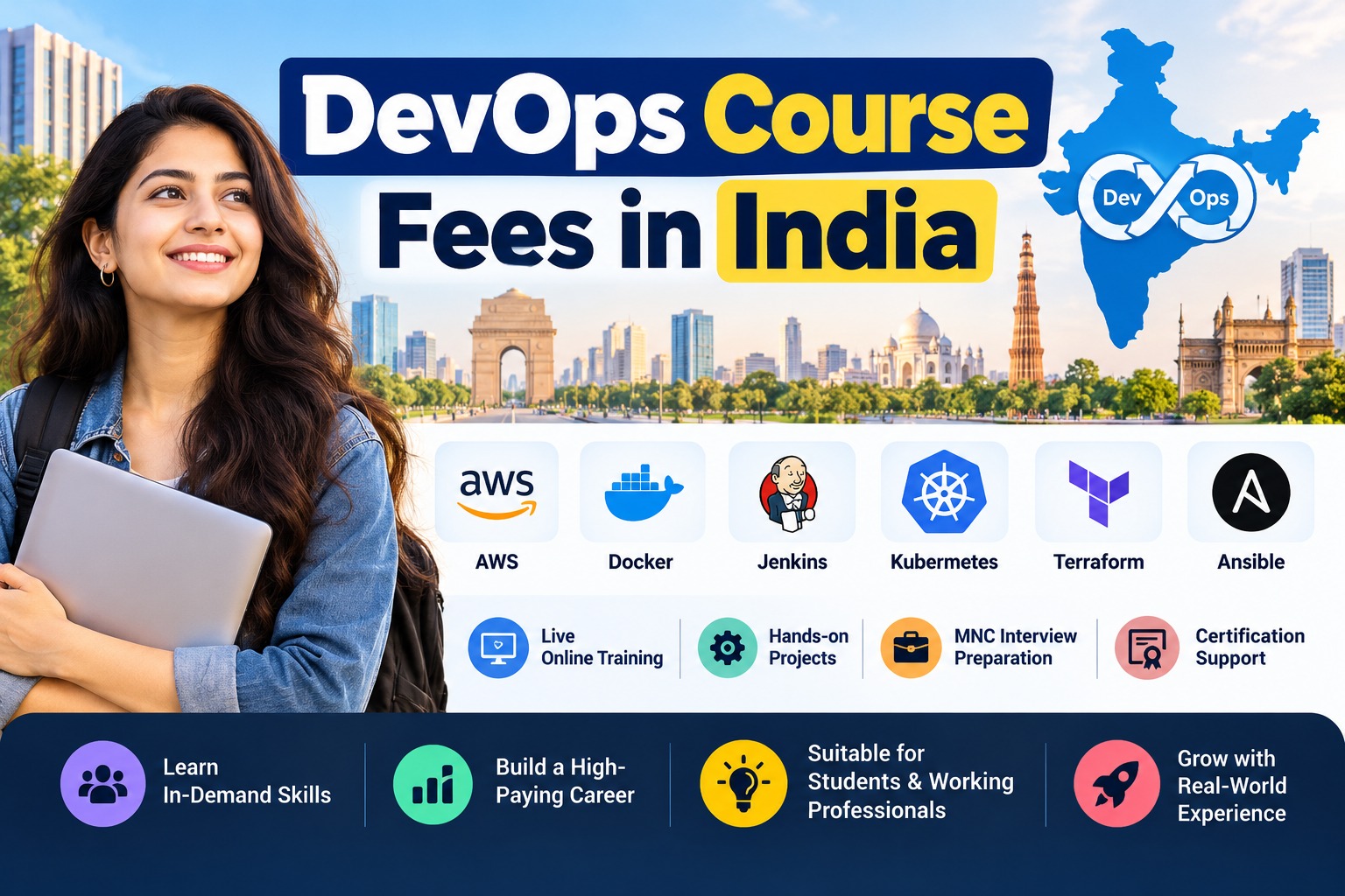 DevOps Course Fees in India DevOps Course Fees in India